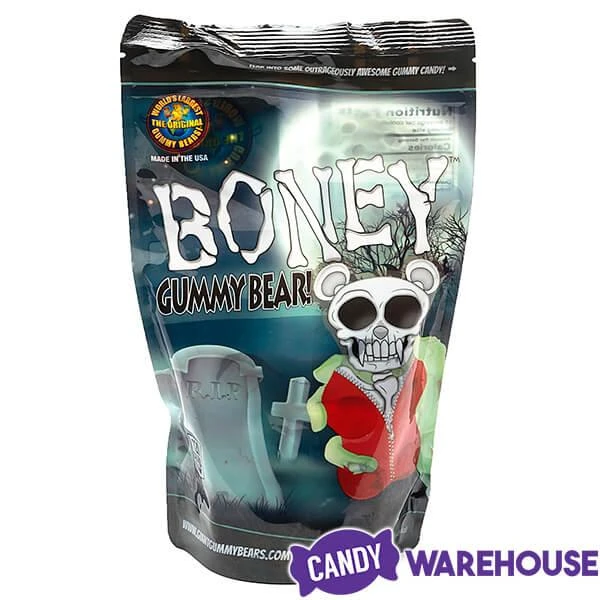 Giant 1-Pound Skeleton Gummy Bear - Grape 2 Giant 1-Pound Skeleton Gummy Bear - Grape - Image 2