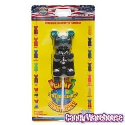 Giant Gummy Bear On A Stick - Blue Raspberry -Best Candy Store giant gummy bear on a stick blue raspberry candy warehouse 3 eee8a8d1 9cb1 4e8b a872 9704554474b6