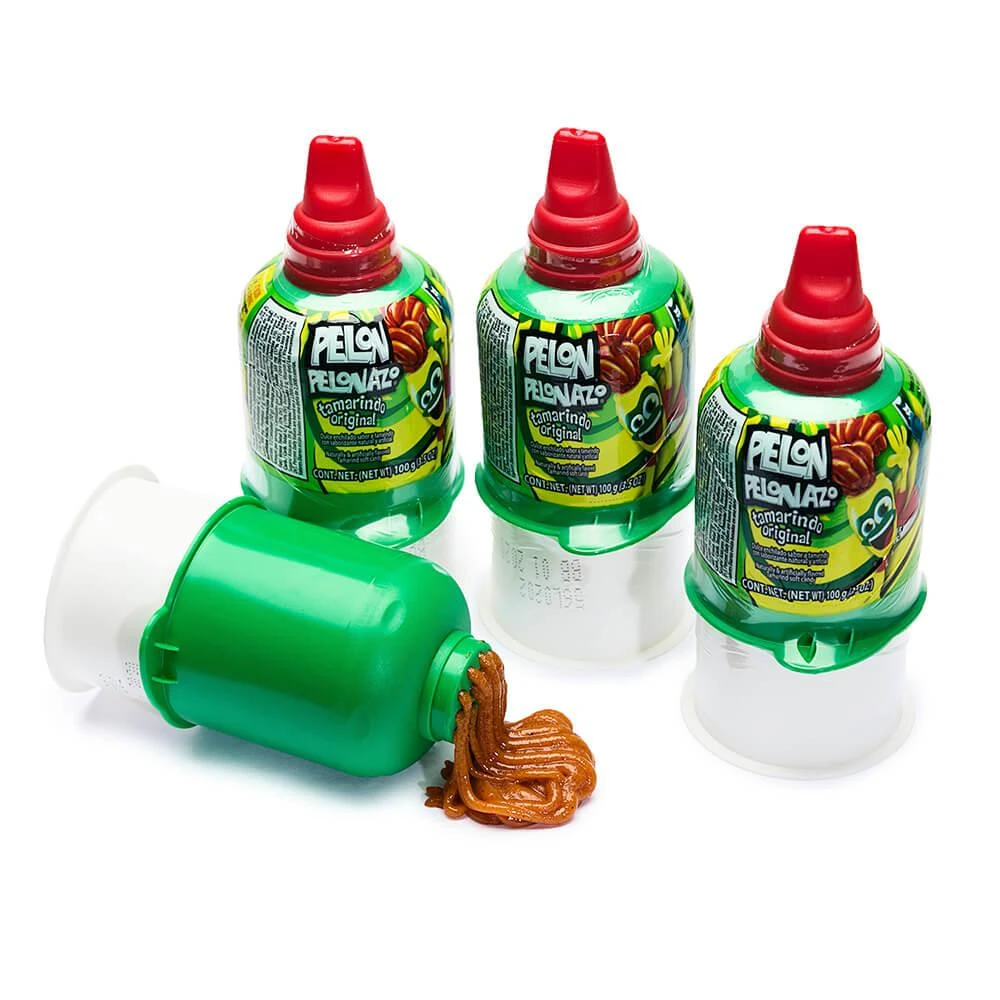 Giant Pelon Pelonazo Tamarind Candy Dispensers: 4-Piece Display 1 Giant Pelon Pelonazo Tamarind Candy Dispensers: 4-Piece Display