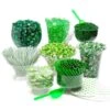 Green Candy Buffet Kit: 25 To 50 Guests