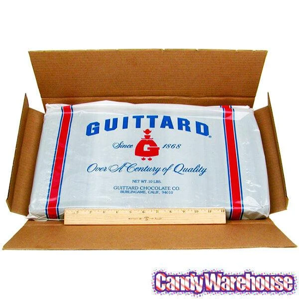 Guittard Giant Chocolate Bar - White Chocolate: 10LB Box 2 Guittard Giant Chocolate Bar - White Chocolate: 10LB Box - Image 2