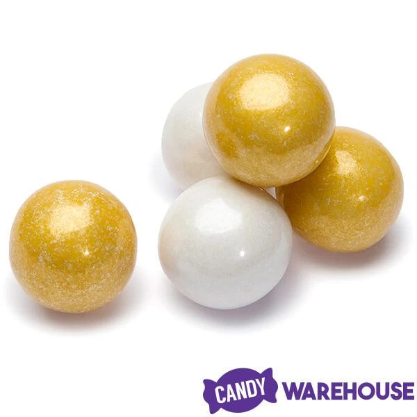 Gumballs Color Combo - Gold And White: 4LB Box 3 Gumballs Color Combo - Gold And White: 4LB Box - Image 3