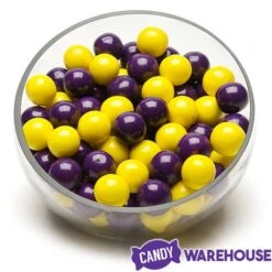 Gumballs Color Combo - Purple And Yellow: 4LB Box 7 Gumballs Color Combo - Purple And Yellow: 4LB Box -Best Candy Store gumballs color combo purple and yellow 4lb box candy warehouse 4