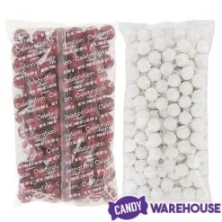 Gumballs Color Combo - Red And White: 4LB Box -Best Candy Store gumballs color combo red and white 4lb box candy warehouse 4