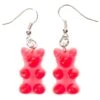 Gummy Bear Earrings - Red