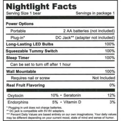 Gummy Bear Night Light - Orange -Best Candy Store gummy bear night light orange candy warehouse 4