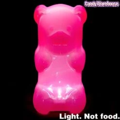 Gummy Bear Night Light - Pink -Best Candy Store gummy bear night light pink candy warehouse 4