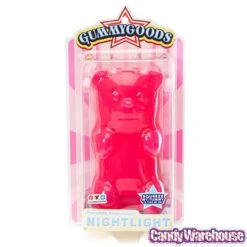 Gummy Bear Night Light - Pink -Best Candy Store gummy bear night light pink candy warehouse 5