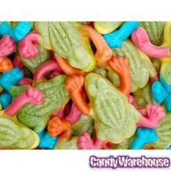 Gummy Filled Tropical Frogs: 1KG Bag -Best Candy Store gummy filled tropical frogs 1kg bag candy warehouse 4