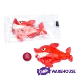Gummy Sharks With Teeth: 38-Piece Bag -Best Candy Store gummy sharks with teeth 38 piece bag candy warehouse 3