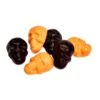 Gummy Skulls - Black And Orange: 5LB Bag
