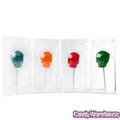 Gummy Skulls On A Stick Assortment: 4-Piece Box -Best Candy Store gummy skulls on a stick assortment 4 piece box candy warehouse 9