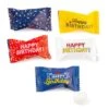 Happy Birthday Wrapped Buttermint Creams: 300-Piece Case