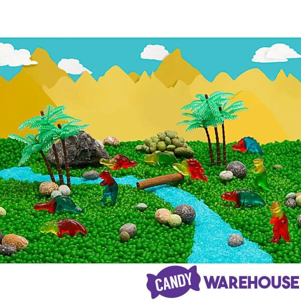Haribo Gummy Dinosaurs Candy: 100-Piece Jar 2 Haribo Gummy Dinosaurs Candy: 100-Piece Jar - Image 2