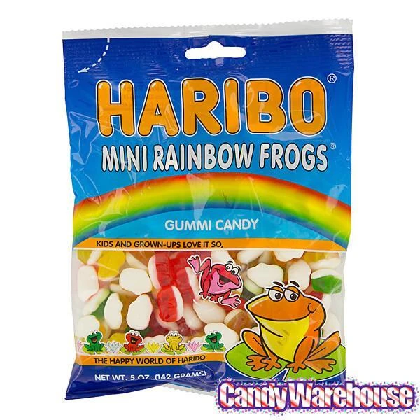 Haribo Gummy Mini Frogs: 3.75LB Box 3 Haribo Gummy Mini Frogs: 3.75LB Box - Image 3