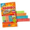Haribo Zing Sour Streamers Gummy Candy Belts: 3LB Box