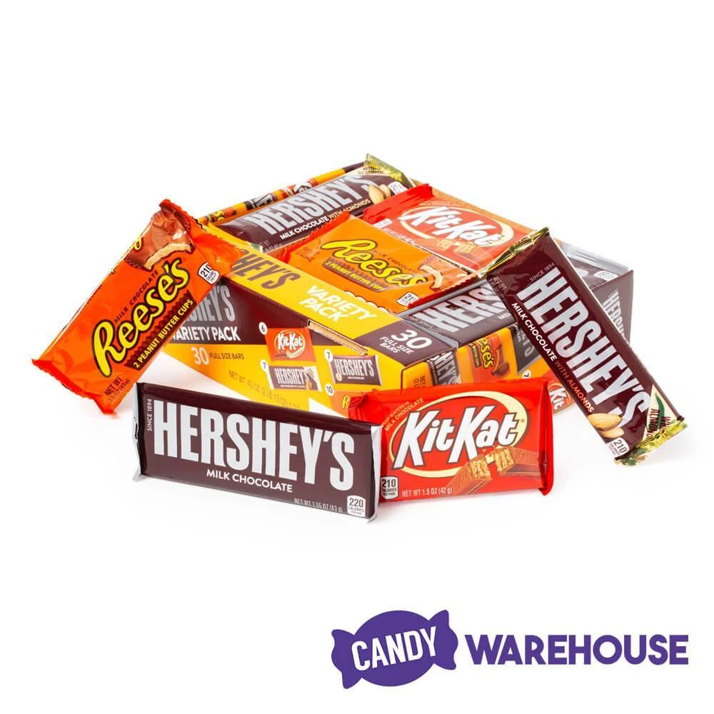 Hershey's Candy Bars: 30-Piece Variety Pack 2 Hershey's Candy Bars: 30-Piece Variety Pack - Image 2