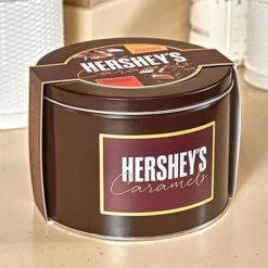 Hershey's Caramels - Milk And Dark Chocolate Caramel Candy: 2.5LB Gift Tin -Best Candy Store hershey s caramels milk and dark chocolate caramel candy 2 5lb gift tin candy warehouse 5
