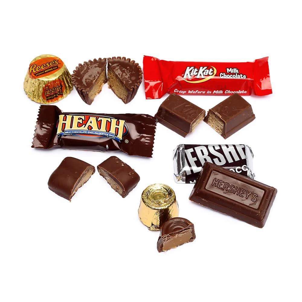 Hershey's Chocolate Miniatures Assortment: 55-Ounce Bag 1 Hershey's Chocolate Miniatures Assortment: 55-Ounce Bag