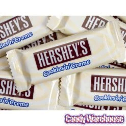 Hershey's Cookies N Creme Snack Size Candy Bars: 35-Piece Bag -Best Candy Store hershey s cookies n creme snack size candy bars 35 piece bag candy warehouse 3