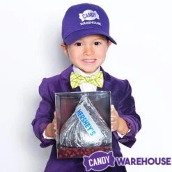 Hershey's Giant KISS Hollow Milk Chocolate: 12-Ounce Gift Box -Best Candy Store hershey s giant kiss hollow milk chocolate 12 ounce gift box candy warehouse 6