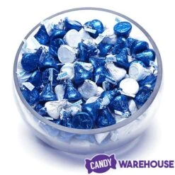 Hershey's Kisses Color Combo - Dark Blue And White: 800-Piece Box -Best Candy Store hershey s kisses color combo dark blue and white 800 piece box candy warehouse 6