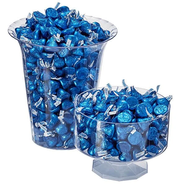 Hershey's Kisses Dark Blue Foiled Milk Chocolate Candy: 400-Piece Bag 6 Hershey's Kisses Dark Blue Foiled Milk Chocolate Candy: 400-Piece Bag - Image 6