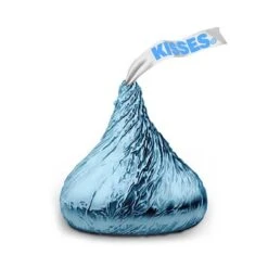Hershey's Kisses Light Blue Foiled Milk Chocolate Candy: 400-Piece Bag 9 Hershey's Kisses Light Blue Foiled Milk Chocolate Candy: 400-Piece Bag -Best Candy Store hershey s kisses light blue foiled milk chocolate candy 400 piece bag candy warehouse 4 10f61663 c1fe 4a71 b73a 65f615e21265