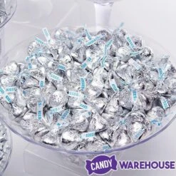 Hershey's Kisses Silver Foiled Milk Chocolate Candy: 56-Ounce Bag -Best Candy Store hershey s kisses silver foiled milk chocolate candy 56 ounce bag candy warehouse 4