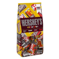 Hershey's Miniatures Chocolate Bars Assortment: 56-Ounce Bag -Best Candy Store hershey s miniatures chocolate bars assortment 56 ounce bag candy warehouse 2
