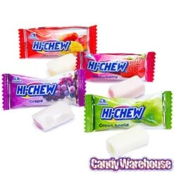 Hi-Chew Fruit Chews Candy Packs - Assorted: 150-Piece Bag -Best Candy Store hi chew fruit chews candy packs assorted 150 piece bag candy warehouse 4
