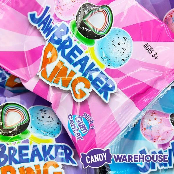 Jawbreaker Candy Rings: 18-Piece Display 2 Jawbreaker Candy Rings: 18-Piece Display - Image 2