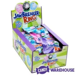 Jawbreaker Candy Rings: 18-Piece Display 6 Jawbreaker Candy Rings: 18-Piece Display -Best Candy Store jawbreaker candy rings 18 piece display candy warehouse 3