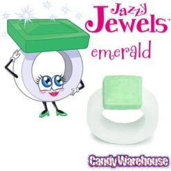 Jazzy Jewels Candy Rings: 30-Piece Bag -Best Candy Store jazzy jewels candy rings 30 piece bag candy warehouse 4
