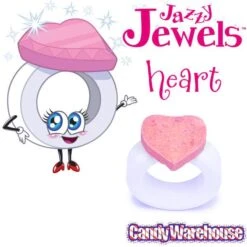 Jazzy Jewels Candy Rings: 30-Piece Bag -Best Candy Store jazzy jewels candy rings 30 piece bag candy warehouse 6