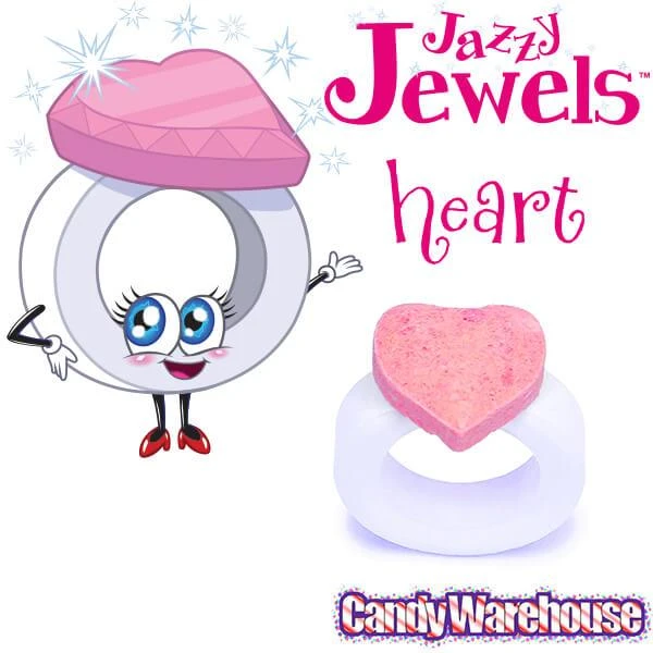 Jazzy Jewels Candy Rings: 30-Piece Jar 4 Jazzy Jewels Candy Rings: 30-Piece Jar - Image 4