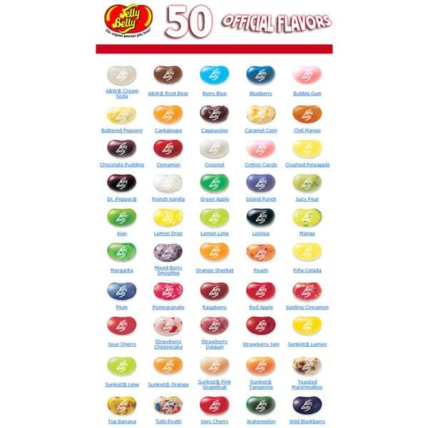 Jelly Belly 49 Flavors Jelly Beans: 10LB Case 4 Jelly Belly 49 Flavors Jelly Beans: 10LB Case - Image 4