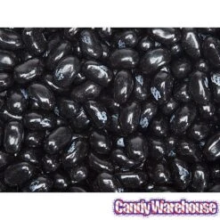 Jelly Belly Black Licorice: 10LB Case -Best Candy Store jelly belly black licorice 10lb case candy warehouse 3