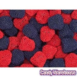 Jelly Belly Blueberry & Strawberry Gumdrops Candy: 10LB Case -Best Candy Store jelly belly blueberry and strawberry gumdrops candy 10lb case candy warehouse 3