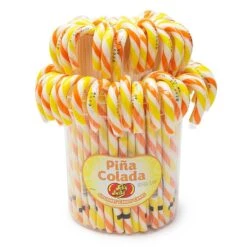Best Seller 1 Jelly Belly Candy Canes - Pina Colada: 80-Piece Bucket