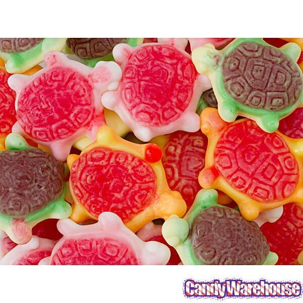 Jelly Filled Gummy Turtles Candy: 1KG Bag 2 Jelly Filled Gummy Turtles Candy: 1KG Bag - Image 2