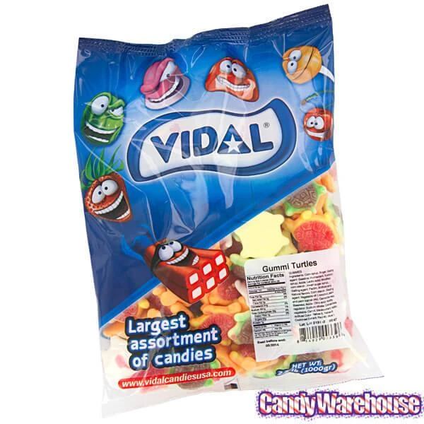 Jelly Filled Gummy Turtles Candy: 1KG Bag 3 Jelly Filled Gummy Turtles Candy: 1KG Bag - Image 3