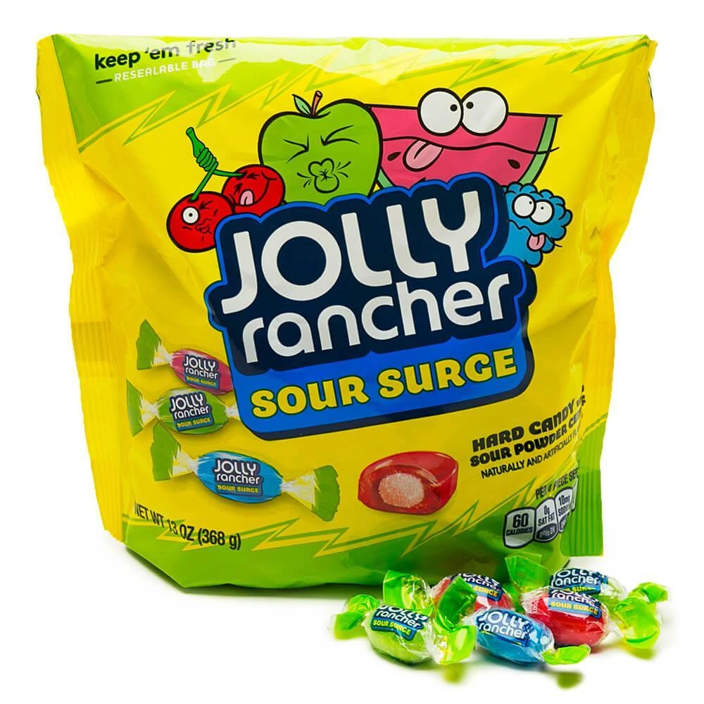 Jolly Rancher Sour Surge Hard Candy: 13-Ounce Bag 1 Jolly Rancher Sour Surge Hard Candy: 13-Ounce Bag
