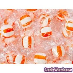 Jooblers Candy Crumble Melts - Orange: 160-Piece Tub -Best Candy Store jooblers candy crumble melts orange 160 piece tub candy warehouse 3