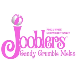 Jooblers Candy Crumble Melts - Strawberry: 160-Piece Tub -Best Candy Store jooblers candy crumble melts strawberry 160 piece tub candy warehouse 3