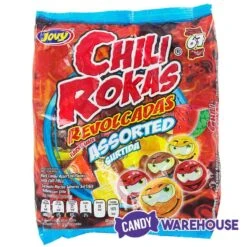 Jovy Chili Rokas Revolcadas Hard Candy - Assorted: 65-Piece Bag -Best Candy Store jovy chili rokas revolcadas hard candy assorted 65 piece bag candy warehouse 4