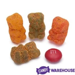 Jovy Crazy Gummy Bears Revolcado Tamarindo Candy: 5LB Bag -Best Candy Store jovy crazy gummy bears revolcado tamarindo candy 5lb bag candy warehouse 3