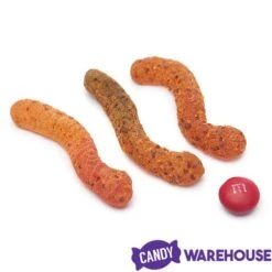 Jovy Crazy Gummy Worms Revolcado Chamoy Candy: 5LB Bag -Best Candy Store jovy crazy gummy worms revolcado chamoy candy 5lb bag candy warehouse 3
