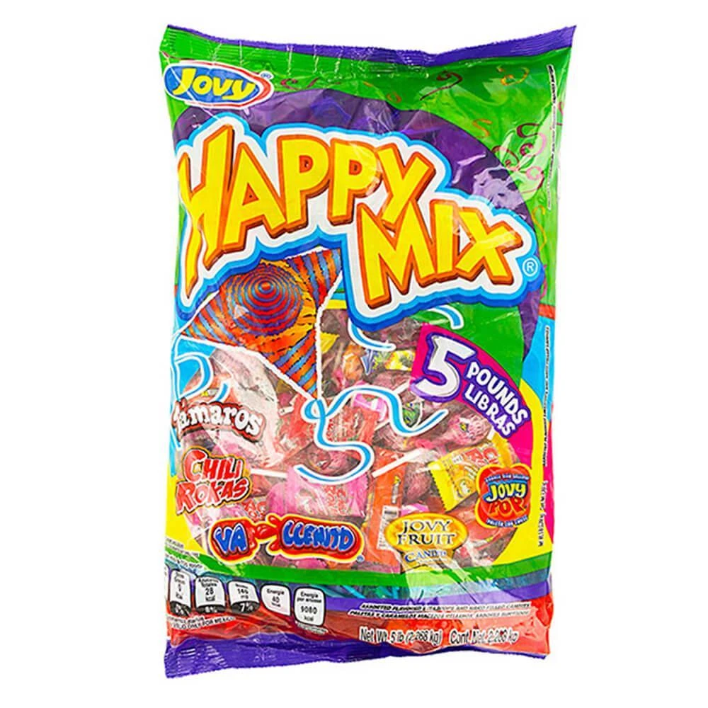 Jovy Happy Pinata Candy Mix: 5LB Bag 1 Jovy Happy Pinata Candy Mix: 5LB Bag