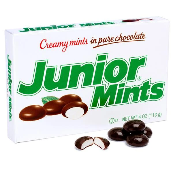 Junior Mints Candy 3.5-Ounce Packs: 12-Piece Box 1 Junior Mints Candy 3.5-Ounce Packs: 12-Piece Box